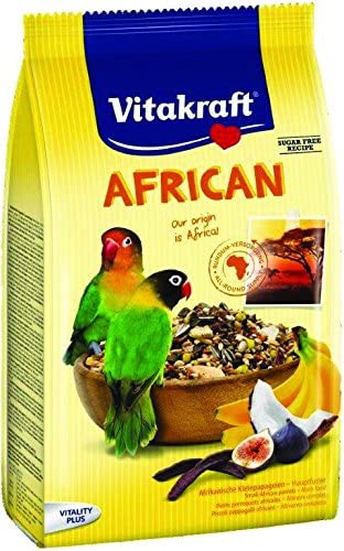 ויטקרפט פרימיום מזון לתוכי אהבה אפריקאי 750 גרם Vitakraft Menu for Africa Parrots