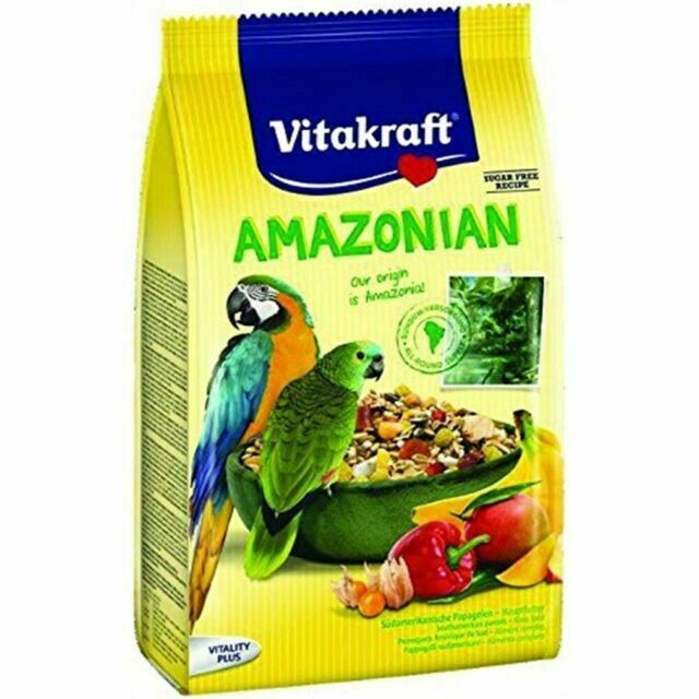 ויטקרפט מזון לתוכי אמזונה 750 גרם Vitakraft Amazonian