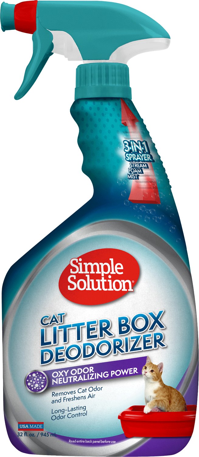 ספרי מנטרל ריח בארגז חתול סימפל Simple Solutioncat Litter Box Deodorizer