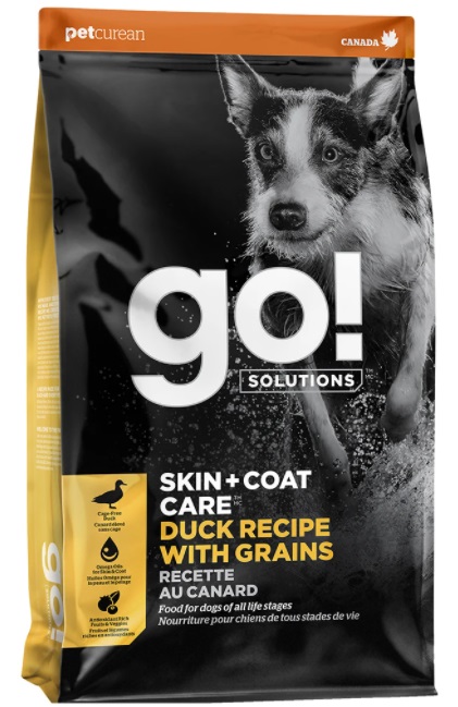 גו ! כלב ברווז סקין אנד קואט GO! SKIN + COAT Duck Recipe