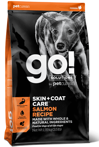 גו ! כלב סלמון סקין אנד קואט GO! SKIN + COAT Salmon Recipe