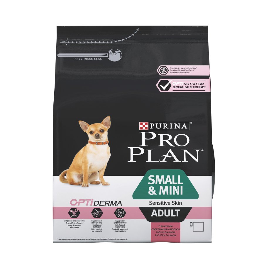פרו פלאן כלב בוגר גזע קטן סלמון אור רגיש Pro Plan Adult Small&Mini Sensitive Skin