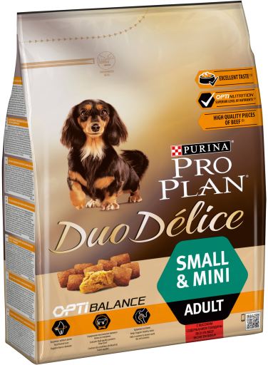 פרו פלאן כלב בוגר מיני עוף דליס 2.5 ק''ג Pro Plan Duo Delice Adult Small & Mini