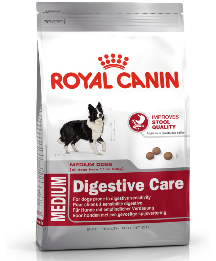 רויאל קנין מדיום דייגסטיב קייר 10 ק"ג Royal Canin digestive care medium