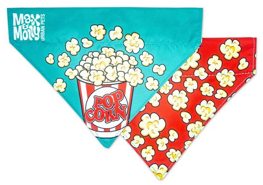 בנדנה מקס מולי M/L פופקורן Max & Molly Popcorn