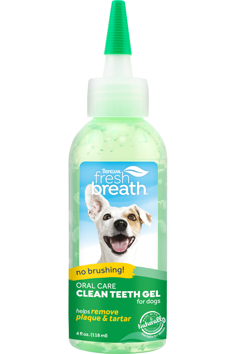 ג'ל שיניים ללא צחצוח לכלב טרופיקלין Tropiclean Fresh Breath Gel