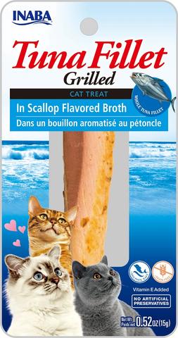 אינאבה פילה טונה בטעם צדפות לחתול INABA Tuna Fillet Grilled