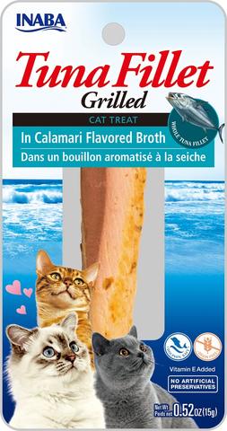 אינאבה פילה טונה בטעם קלמארי לחתול INABA Tuna Fillet Grilled