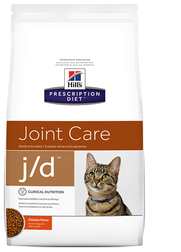הילס מזון רפואי J/D לחתול 2 ק"ג Hill's Prescription Diet J/D