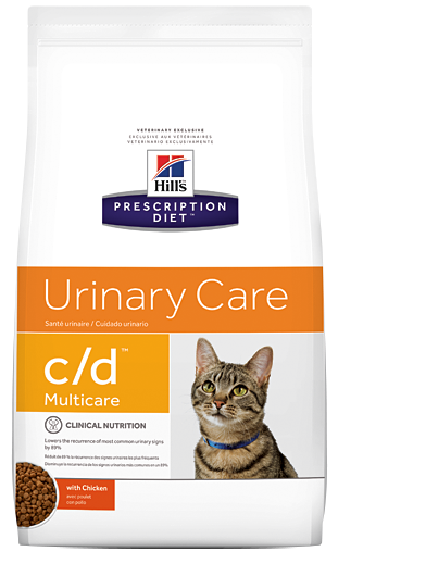 הילס חתול c/d מזון רפואי 10 ק"ג Hill's Prescription Diet c/d