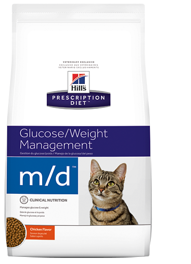 הילס מזון רפואי m/d לחתול 1.5 ק"ג Hill's Prescription Diet m/d