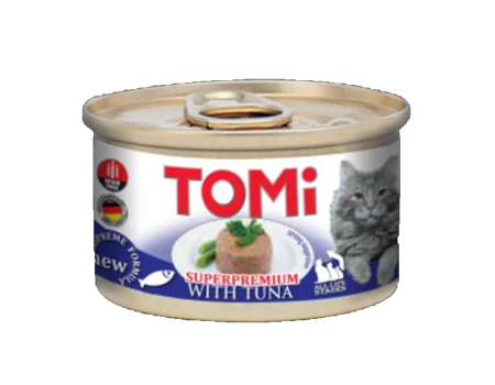 טומי מעדן טונה לחתול 85 גרם TOMi Tuna