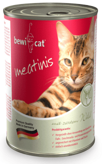 בווי קט שימור צייד לחתול 400 גרם Bewi Cat wild