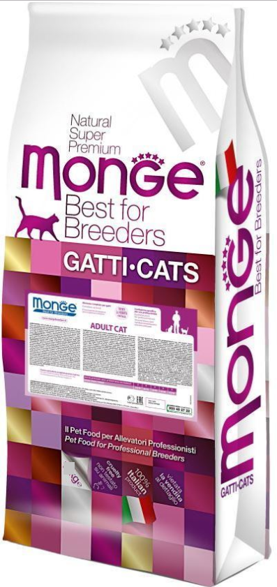 מונג' חתול בוגר למגדלים 10 ק"ג Monge adult cats breeders