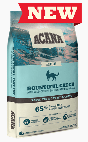 אקאנה חתול בוגר באנטיפול דגים 4.5 ק"ג Acana Adult Bountiful Catch