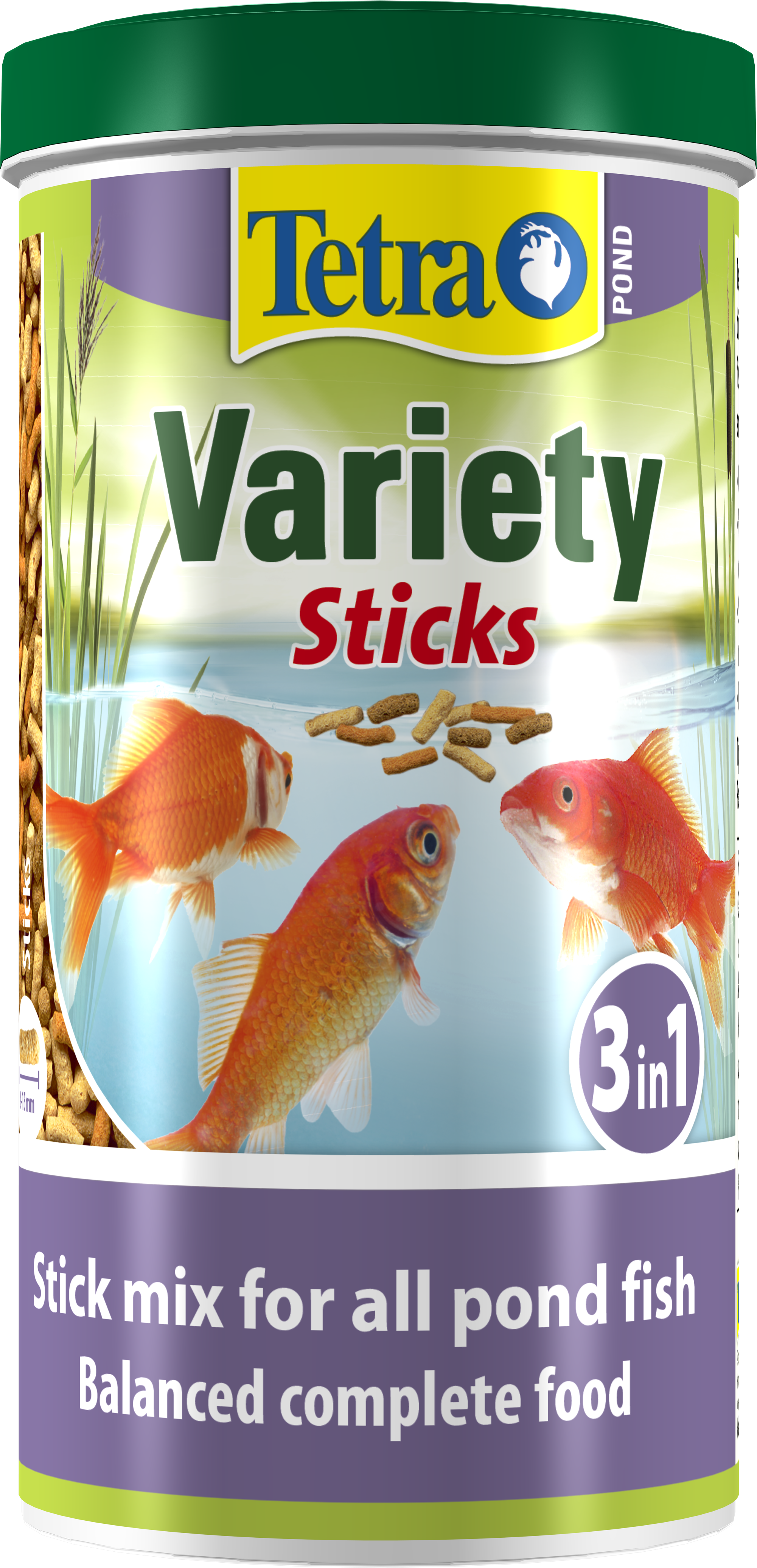 טטרה פונד סטיקס מיקס מזון לכל סוג דגי בריכה Tetra Variety Sticks