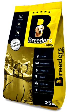 ברידרס מזון לגורי כלבים עוף 25 ק"ג Breeder Puppy