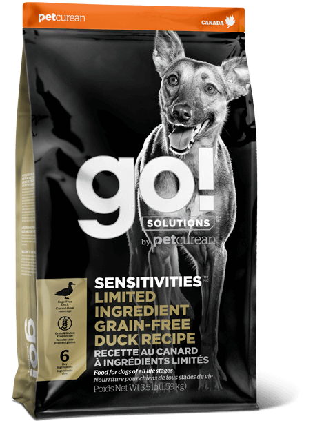 גו ! כלב ברווז LID סנסטיב ללא דגנים GO! LID duck sensitivity Grain Free