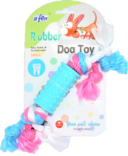 גליל גומי על חבל צעצוע לכלב עפאן a'fen