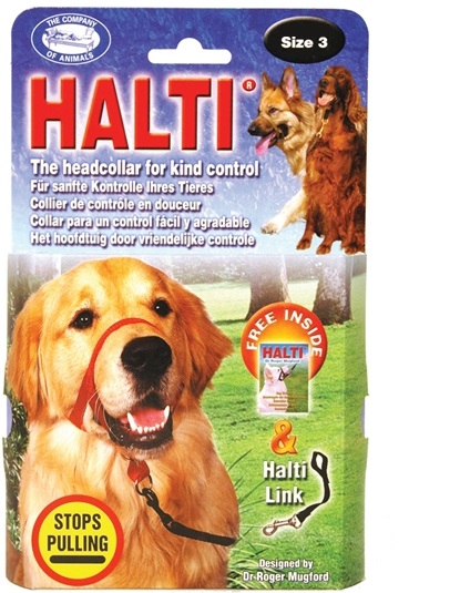 האלטי רתמת ראש לכלב מס' "3" HALTI