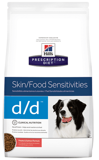 הילס מזון רפואי D/D סלמון לכלב 12 ק"ג Hill's Prescription Diet Salmon D/D