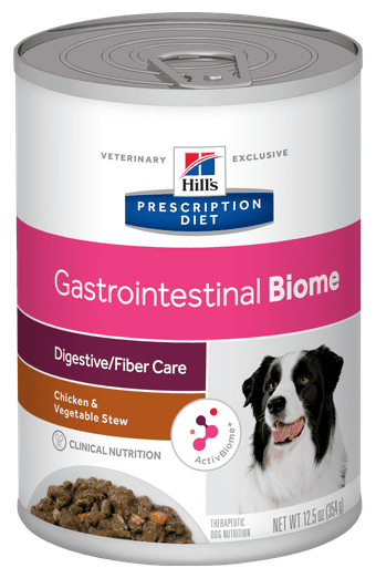 הילס כלב שימור ביומה גסטרו אינטסטינל גורמה מזון רפואי 354 גרם Hill's Prescription Diet GI Biome