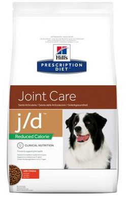 הילס מזון רפואי J/D לכלב מופחת קלוריות לכלב 12 ק"ג Hill's Prescription Diet J/D Reduce Calorie