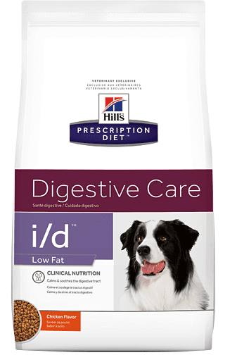 הילס כלב i/d דל שומן ביום מזון רפואי Hill's Prescription Diet I/D Low Fat biome