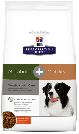 הילס כלב מטבוליק + מוביליטי מזון רפואי 12 ק"ג Hill's Prescription Diet Metabolic + Mobility