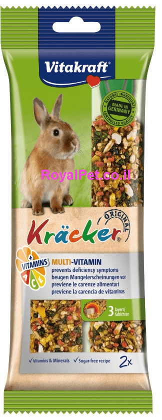 מקלות דבש מולטי ויטמין ויטקרפט Vitakraft Kracker