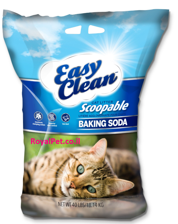 איזי קלין חול מתגבש לחתולים 18 ק"ג Easy Clean Pestell