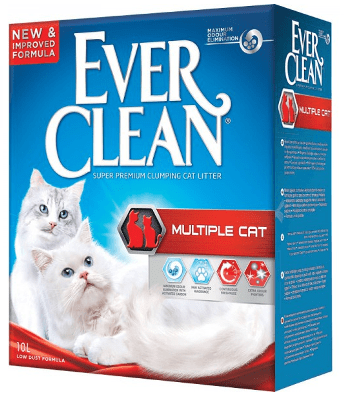 אוור קלין חול אדום מתגבש למספר חתולים Ever Clean Multiple Cat