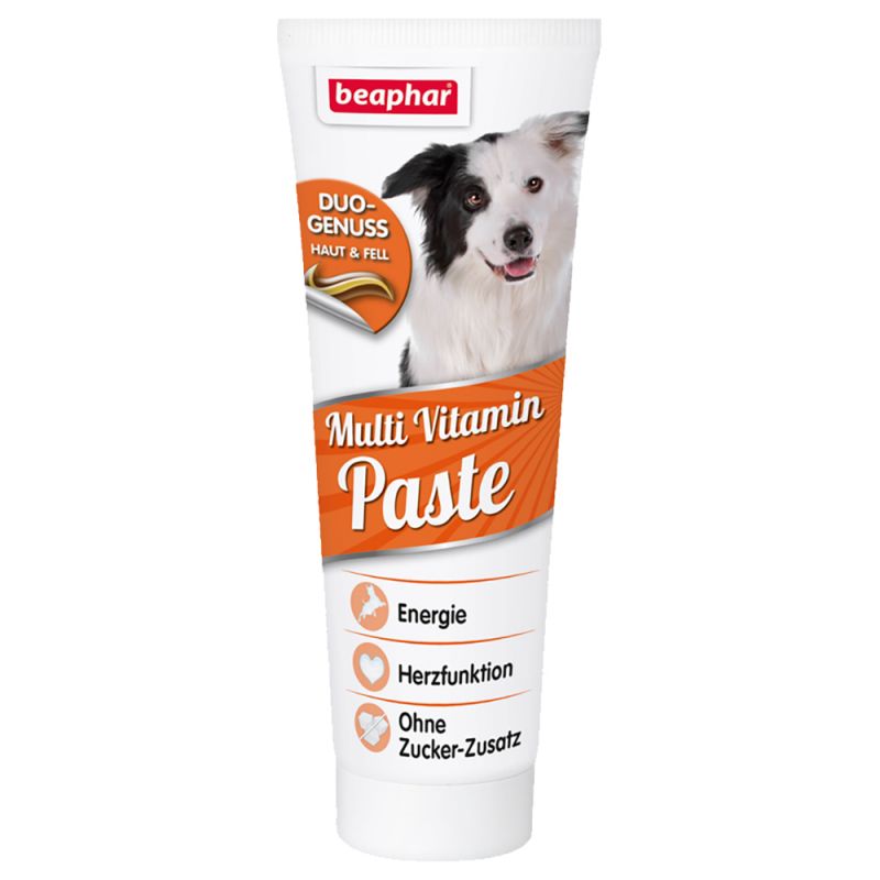 מולטי ויטמין פסטה לכלב ביפאר 100 מ''ל beaphar Multi Vitamin Paste