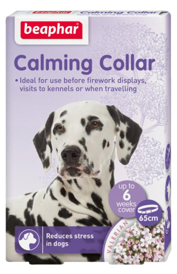 קולר הרגעה והפחתת מתחים לכלבים beaphar Calming Collar